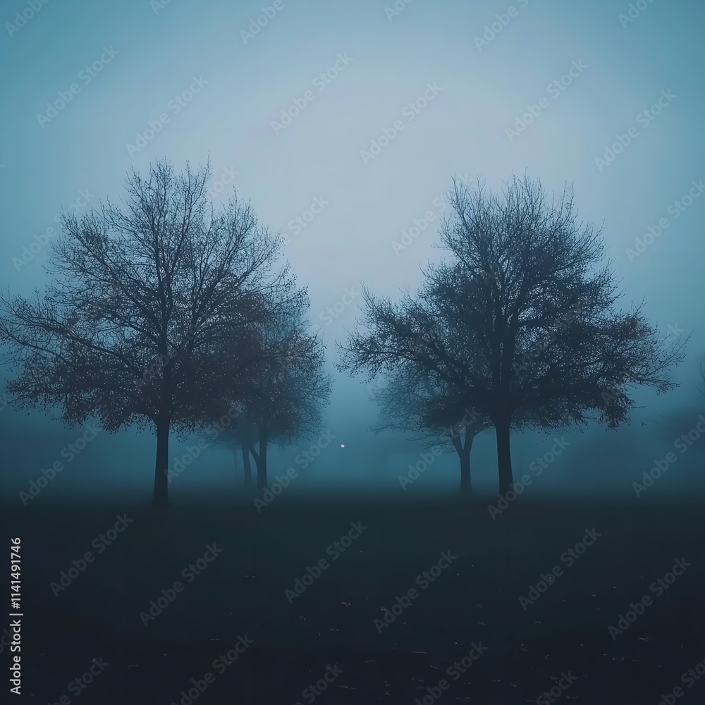 Fog in City Life, Foggy on the modern city skyline, Park, Riverbank, and Old City Street. Nature Photography Landscape Wallpaper Background. Fog in City Life, Foggy on the modern city skyline, Park, Riverbank, and Old City Street. Nature Photography Landscape Wallpaper Background.