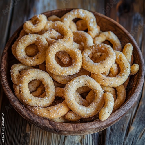 Puglian crunchy taralli photo