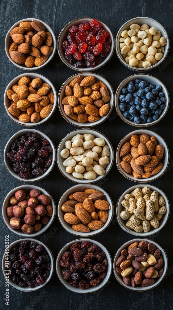 mindful eating habits, Assorted Nuts and Dried Fruits for Healthy Snacking mindful eating habits, Assorted Nuts and Dried Fruits for Healthy Snacking