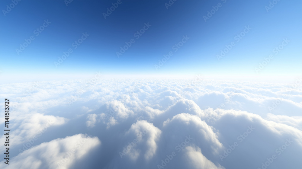 Naklejka premium 空と雲
