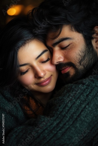 Couple Embracing