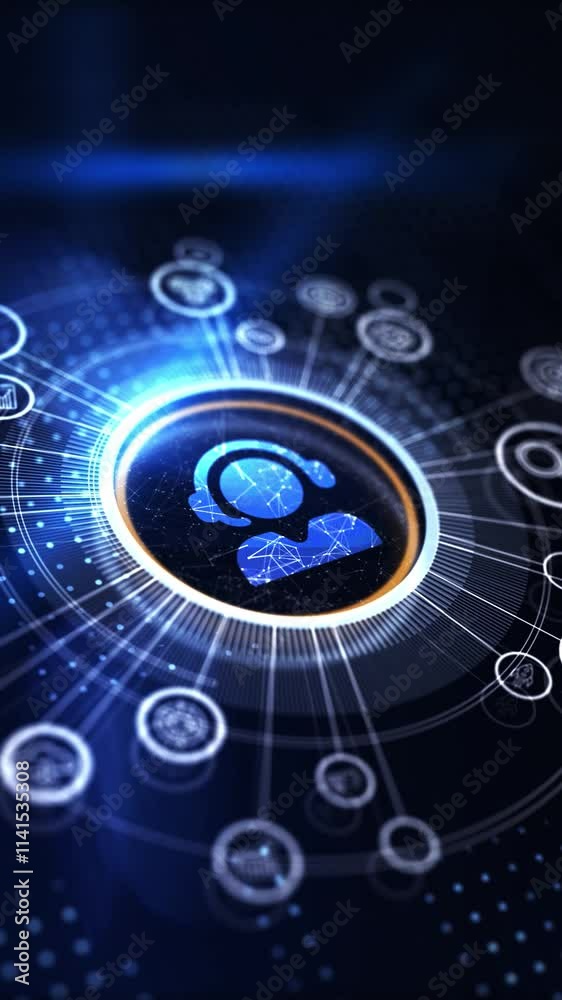 Business, Technology, Internet and network concept. Technical Support Center customer service. Business, Technology, Internet and network concept. Technical Support Center customer service.