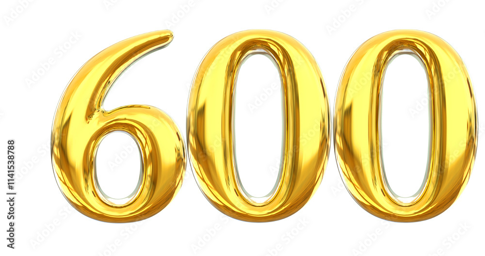 Gold Number 600 Gold Number 600