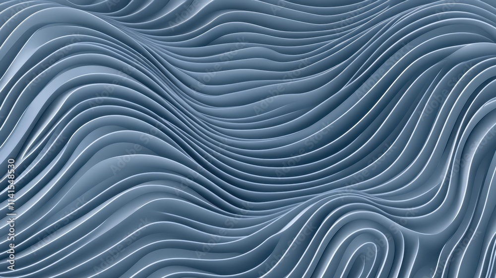 Abstract Wavy Patterns in Soft Gray Tones for Background Use Abstract Wavy Patterns in Soft Gray Tones for Background Use