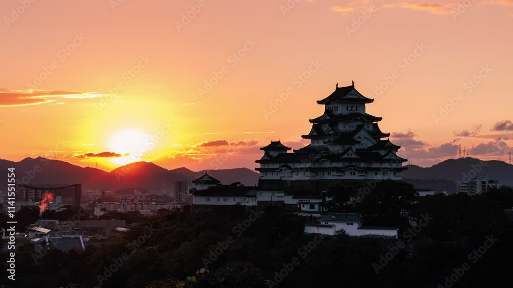 White Egret Castle is nickname of Himeji castle White Egret Castle is nickname of Himeji castle