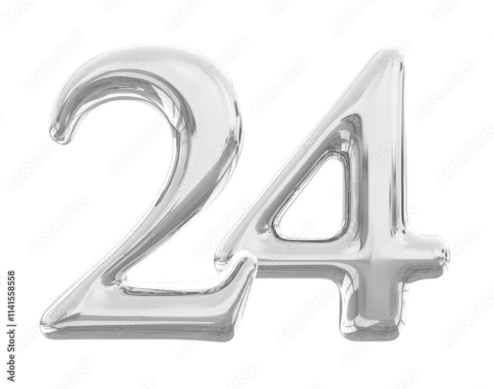 Silver Number 24 Silver Number 24
