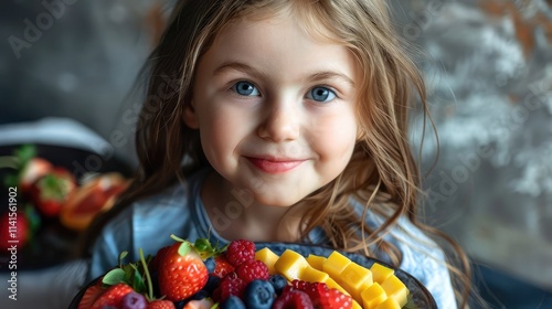 a children's food blogger who showcases beautiful, healthy breakfast ideas for kids