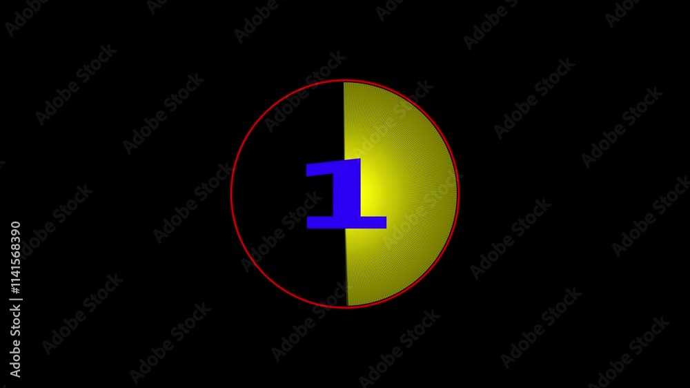 Countdown old movie digital countdown animation Countdown old movie digital countdown animation