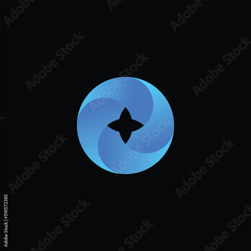 flower symbol logo design