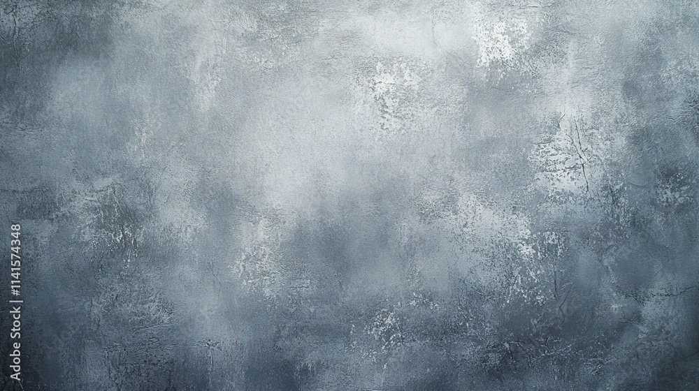 Obraz premium Matte gray smooth plastic surface with fine texture and subtle vignette on right side – minimalist exquisite textured background, soft neutral blank backdrop for design and creative projects