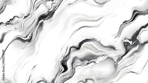 A seamless marble texture in white and gray with natural veining for a polished, high-end feel