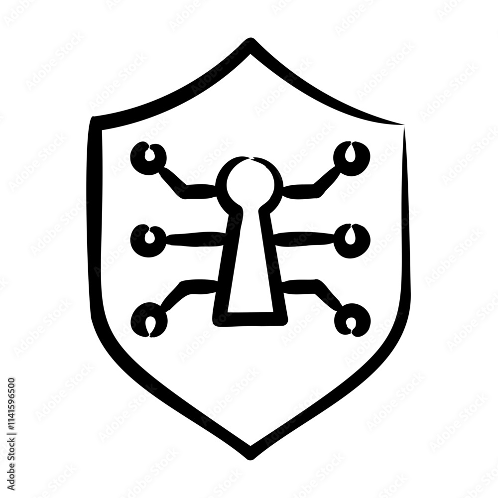 Cyber Insurance Icon Cyber Insurance Icon