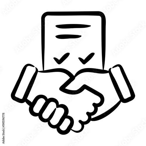 Contract Agreement Icon