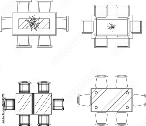 interior design of dining table furniture for arranging dining room in home