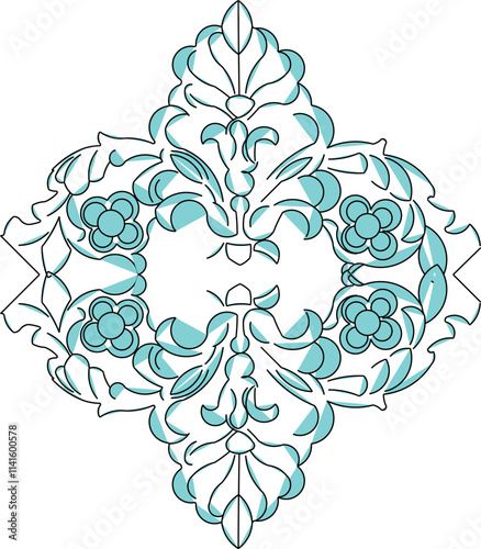 ornament decoration decoration mandala rosette classic vintage ethnic traditional roman greek