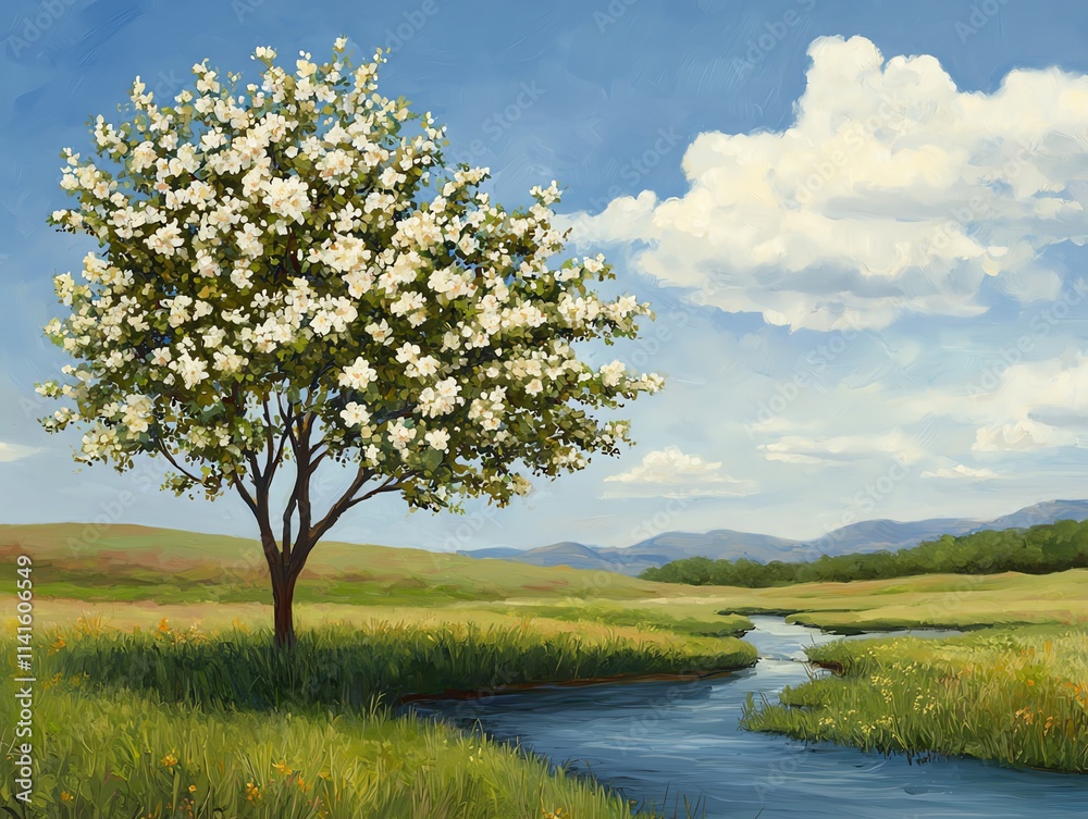 Growth and renewal in spring landscapes, spring, renewal, growth Growth and renewal in spring landscapes, spring, renewal, growth