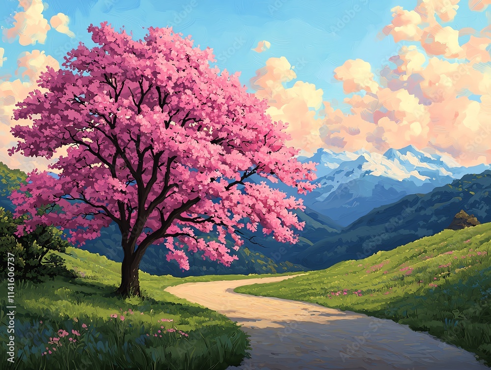 Joyful exploration of springtime nature, spring, nature, joy Joyful exploration of springtime nature, spring, nature, joy