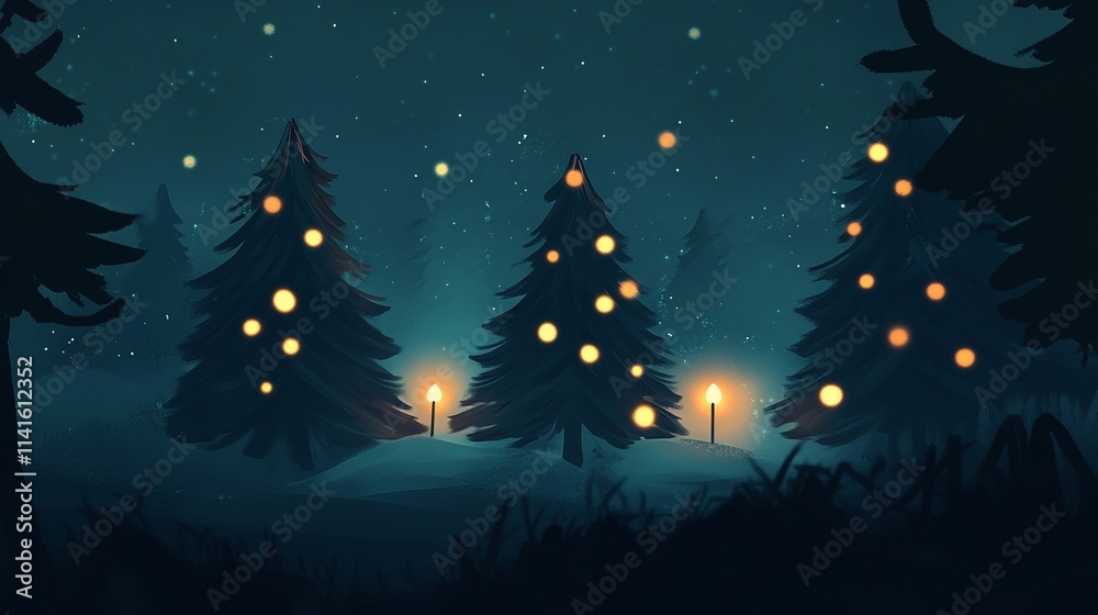 Fototapeta premium christmas themed background.