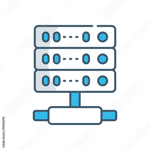 Proxy Server vector icon