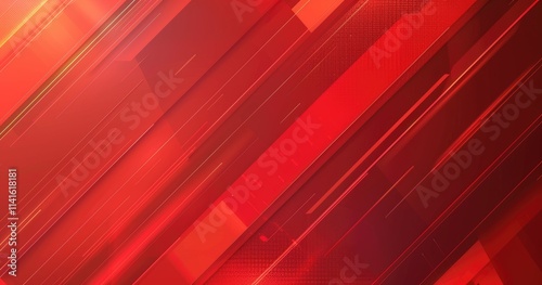 Abstract red background with diagonal lines and gradients, suitable for graphic design.