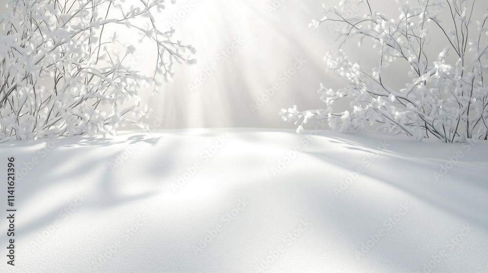Fototapeta premium Modern, Sleek White Background with Light Shadow Detailing for Crisp, High-Quality Layouts.
