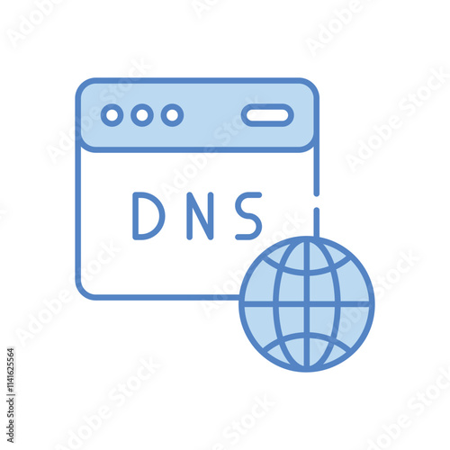 DNS Server vector icon
