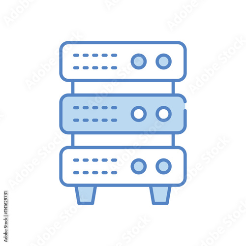 Network Storage vector icon