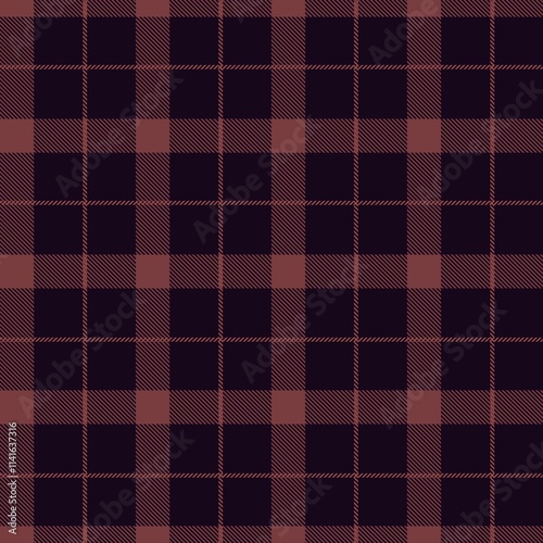  Tartan seamless pattern, brown and black, can be used in fashion design. Bedding, curtains, tablecloths
