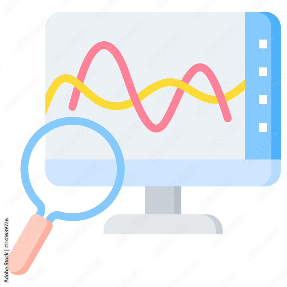 Heart Analysis Icon Heart Analysis Icon