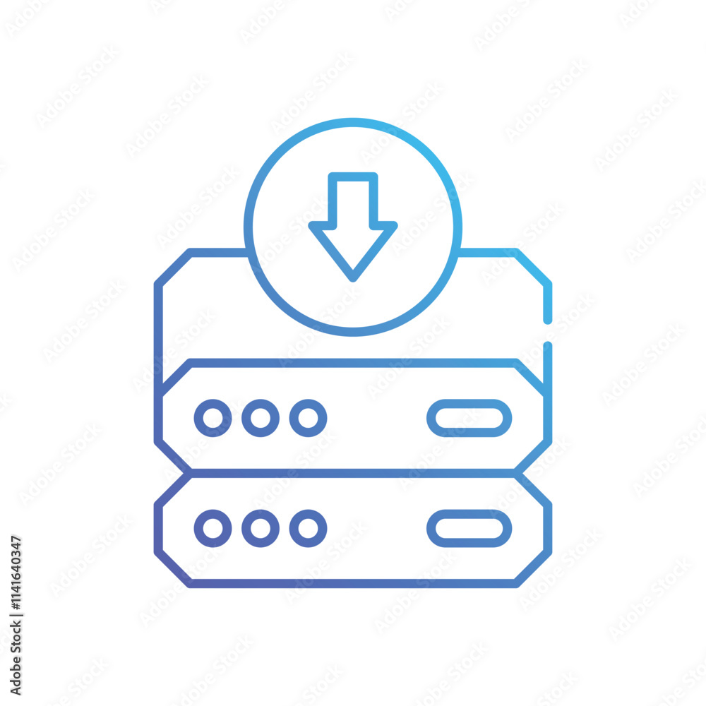 Download Data vector icon Download Data vector icon