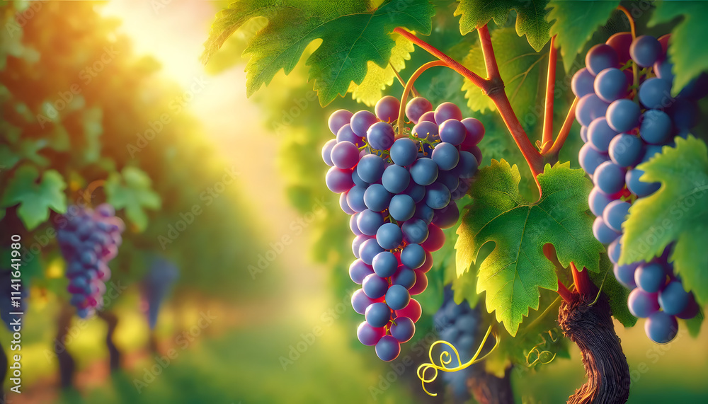 Fototapeta premium bunch of grapes