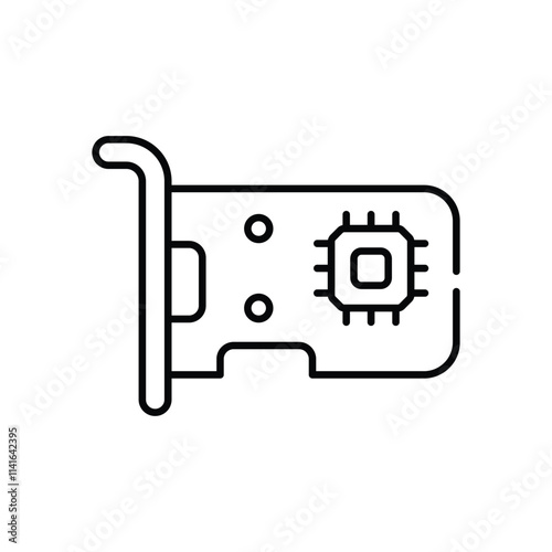 Network Adapter vector icon