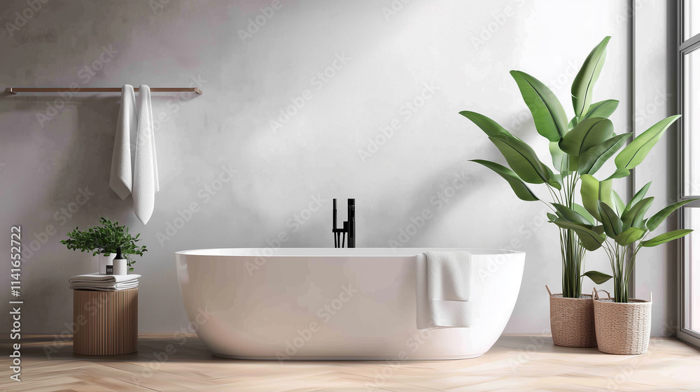 Fototapeta premium interior of bathroom