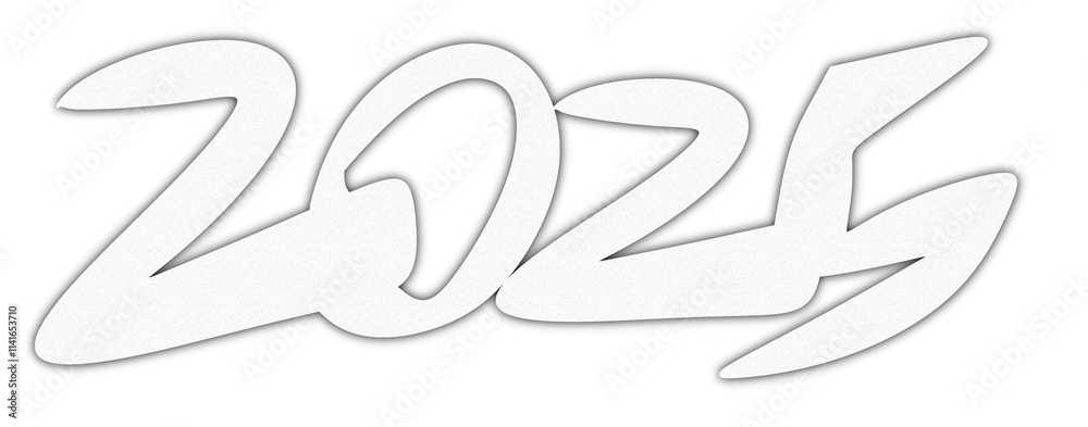 number 2025 with transparent background number 2025 with transparent background