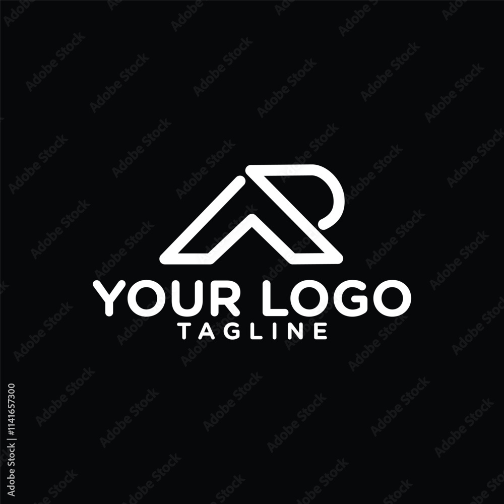 vector logo letter a and p vector logo letter a and p