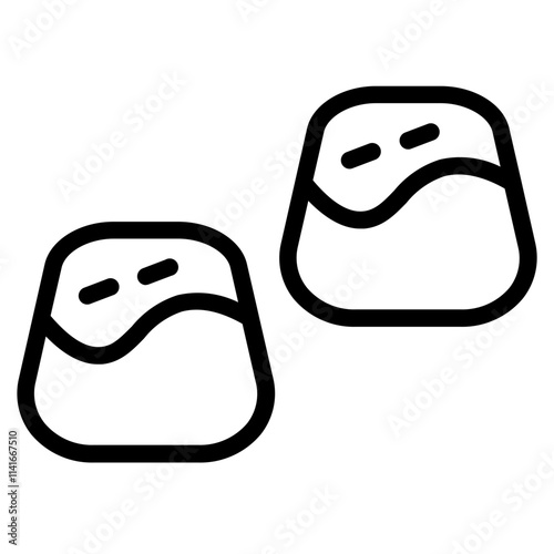 Bonbon Choco Balls Line Icon