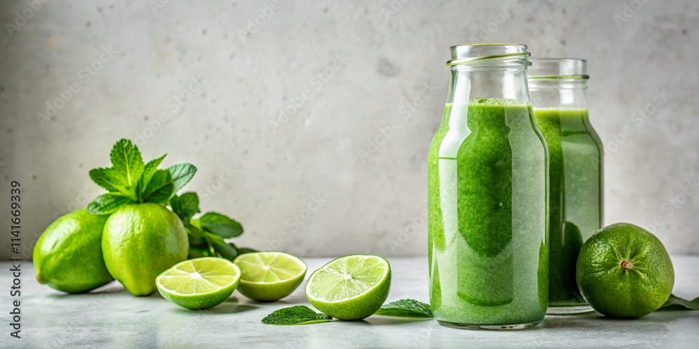Green Smoothie, Refreshing Drink, Healthy Food Photography Green Smoothie, Refreshing Drink, Healthy Food Photography