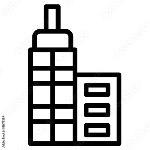 Burn City Fire Line Icon
