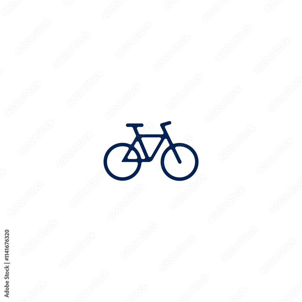 Bike icon isolated on white background Bike icon isolated on white background