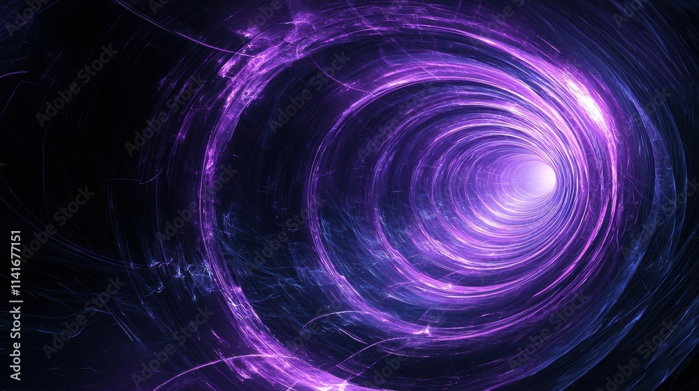 Abstract cybersecurity network in blue and purple tones Abstract cybersecurity network in blue and purple tones