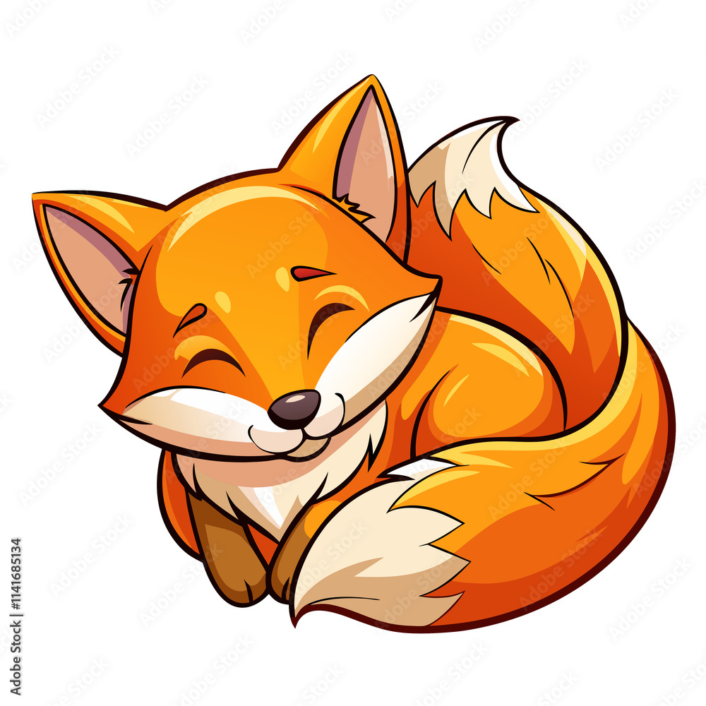 red fox cartoon red fox cartoon