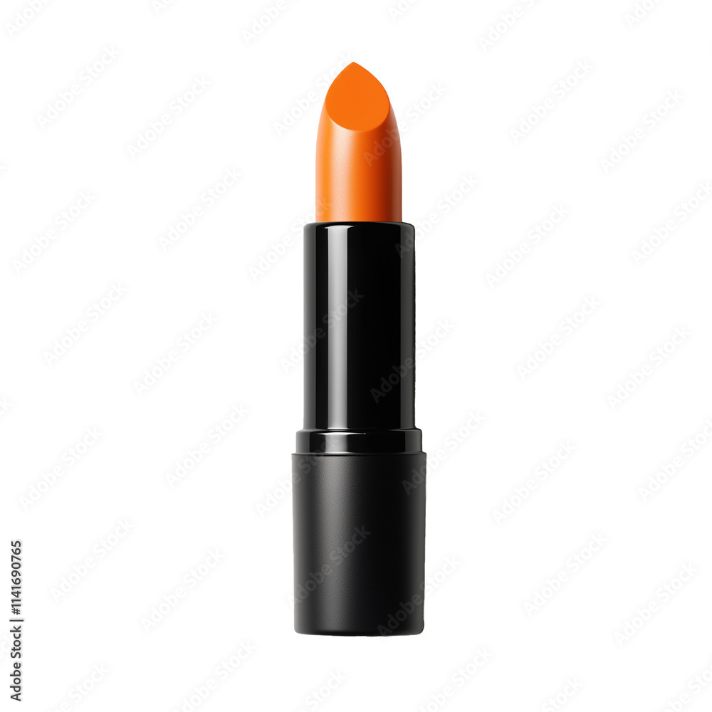 Orange lipstick, isolated, transparent background, png Orange lipstick, isolated, transparent background, png