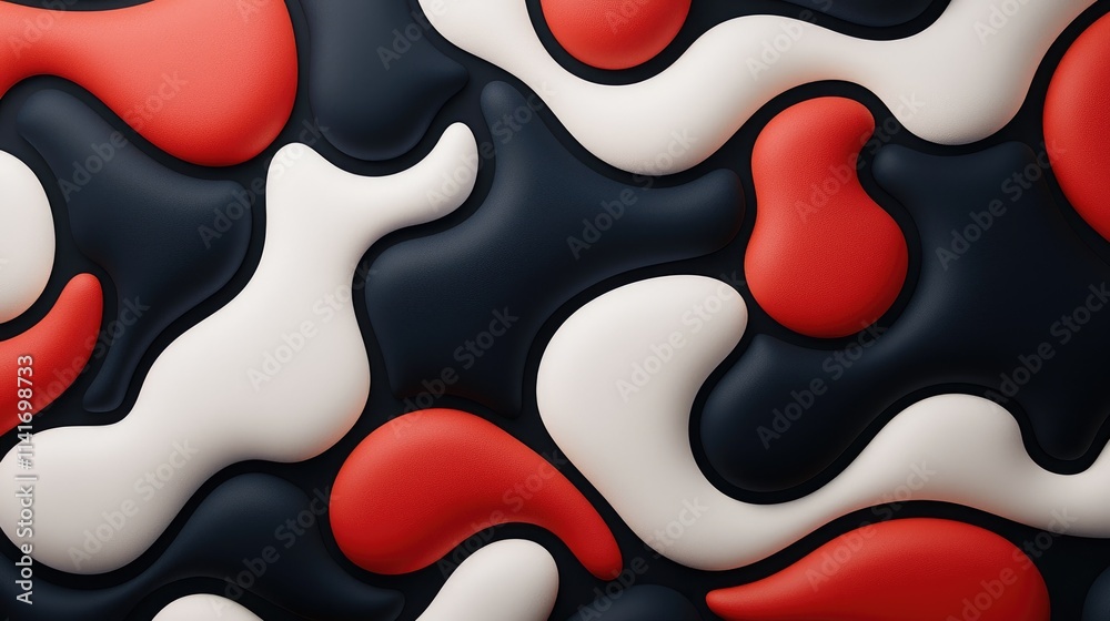 Dynamic abstract shapes creative studio digital art modern environment close-up view fluid design concept Dynamic abstract shapes creative studio digital art modern environment close-up view fluid design concept