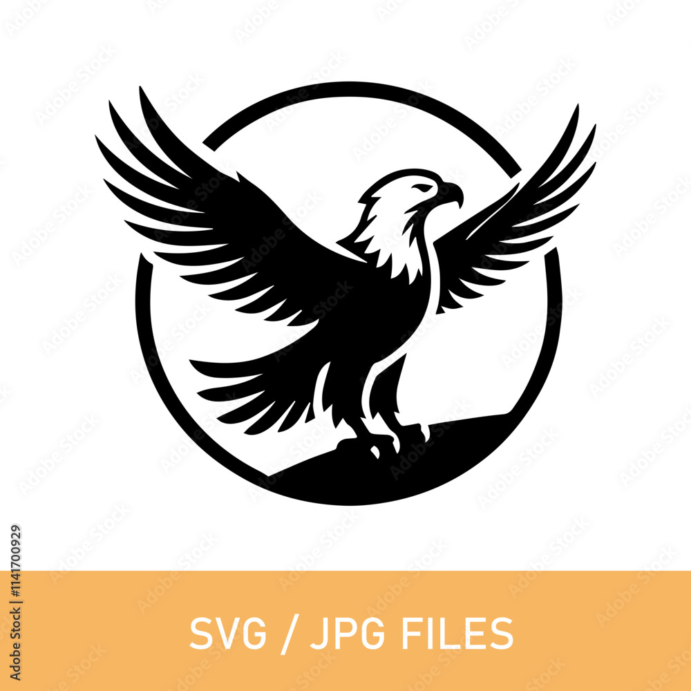 Fototapeta premium eagle vector design