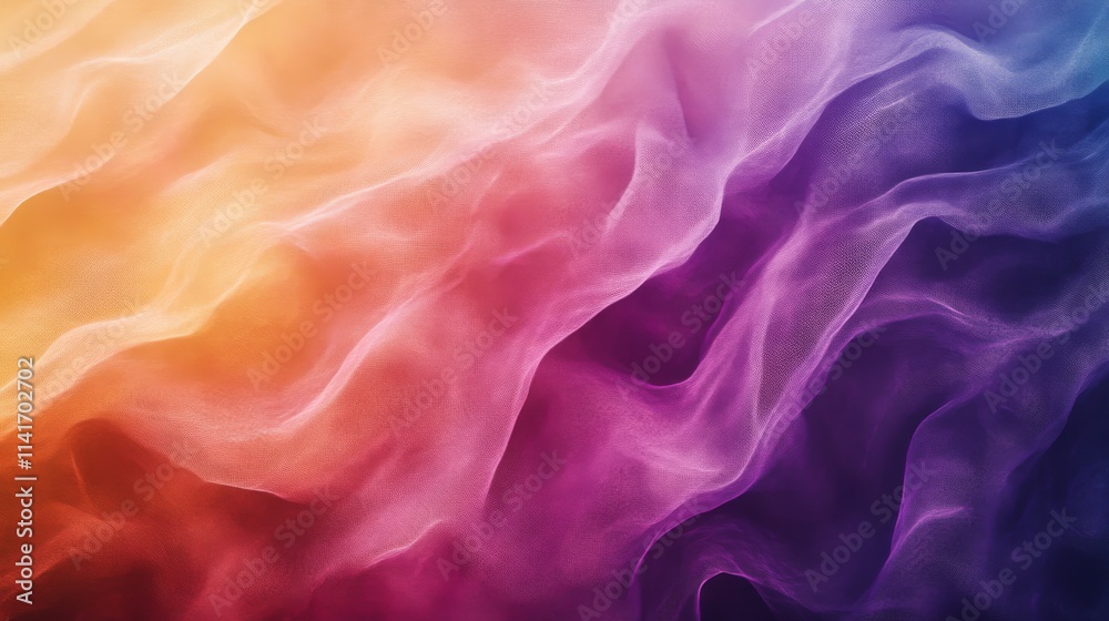 Obraz premium Colorful abstract fabric wave texture background