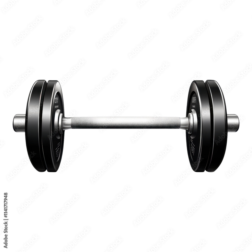Strength training exercise with dumbbell home gym fitness equipment indoor side view health and wellness Strength training exercise with dumbbell home gym fitness equipment indoor side view health and wellness