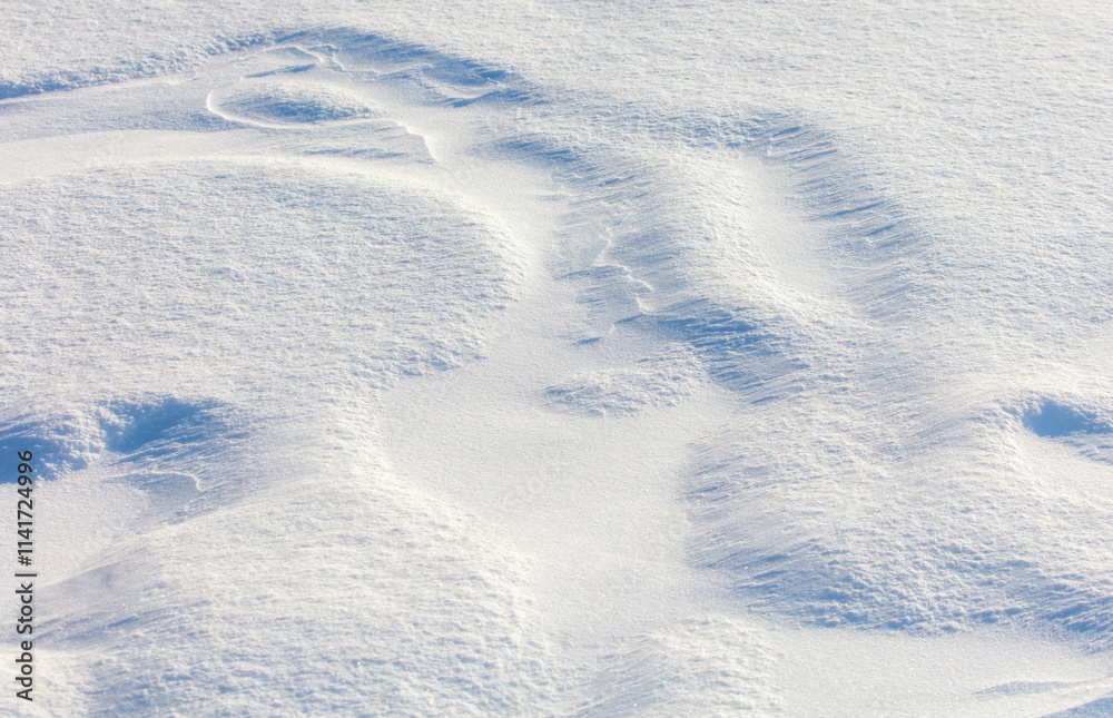 The snow is white and the ground is covered in it The snow is white and the ground is covered in it
