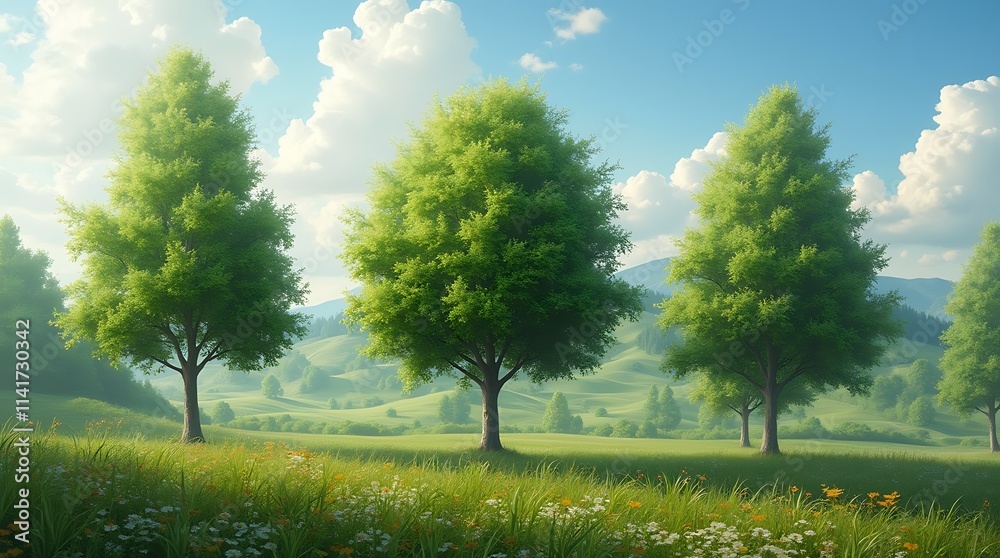 Obraz premium Young sapling growing in fertile soil, a symbol of new beginnings, Generative AI