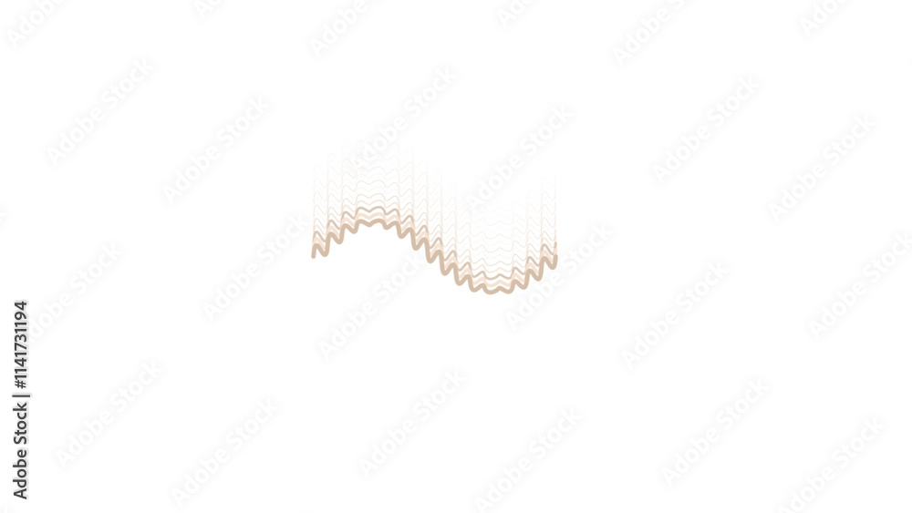 An abstract retro wavy line faded repeat pattern design element. An abstract retro wavy line faded repeat pattern design element.