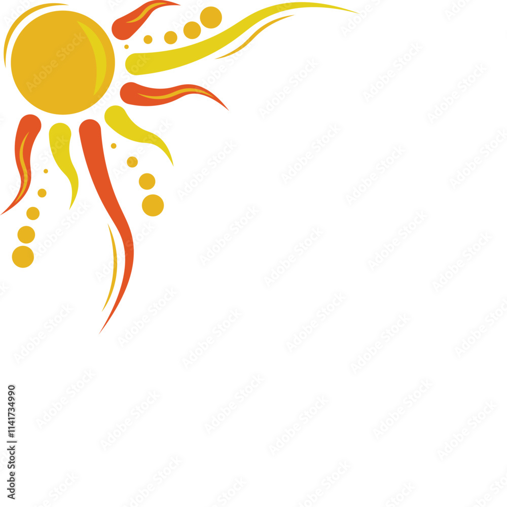 Fototapeta premium Sun Corner